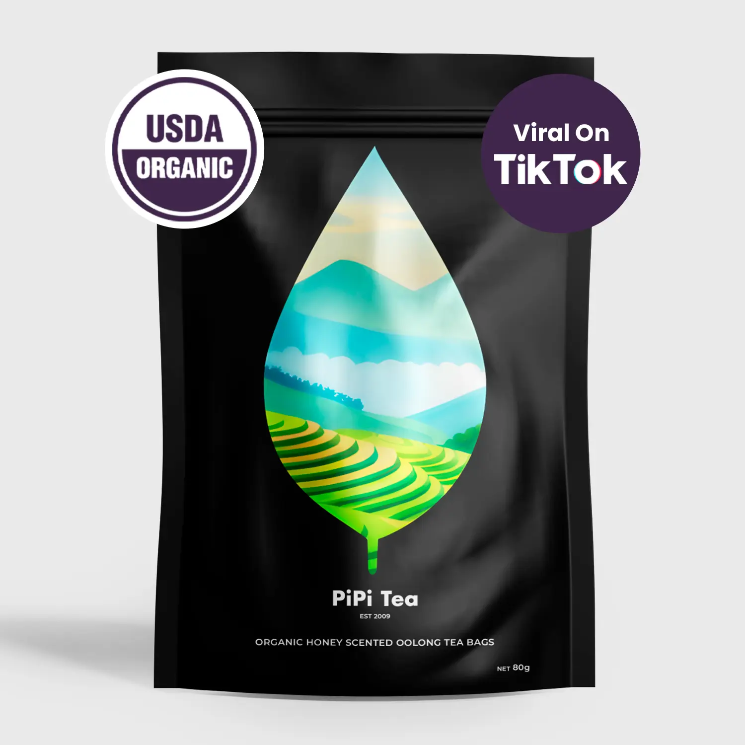 Organic Honey Scented Oolong Tea Bags Subs
